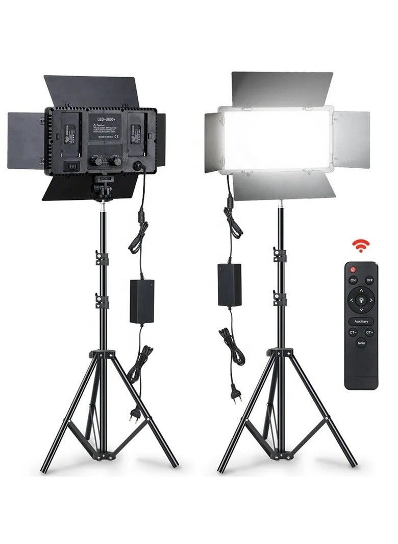 Professional LED 600 Flat Light   Perfect for Photography  Beauty  Selfie & Streaming - Image 1